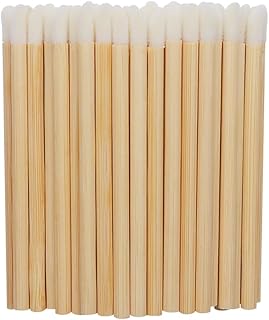 50 piezas de pinceles de madera para brillo d...