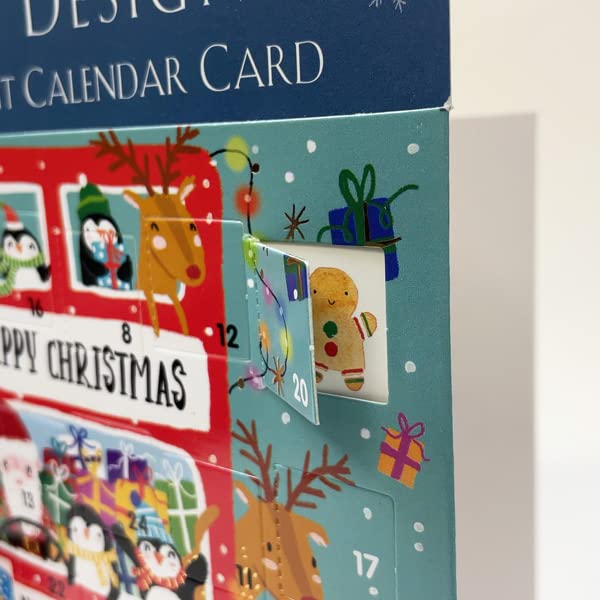 Amazon.co.jp: アドベントカレンダー クリスマス 日めくり12月1日～25