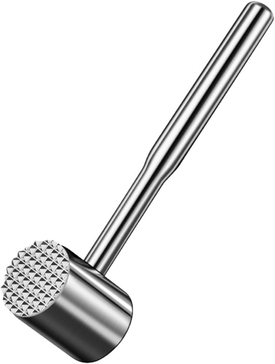 Cabilock Meat Tenderizing Hammer Dual-sided Mallet Tool for Chicken Beef and Pork Multi-functional Kitchen Accessory for Tenderizing Crushing Nuts