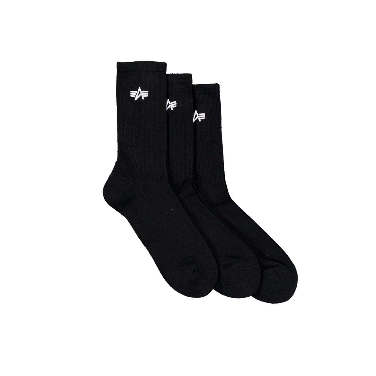 Alpha Industries Unisex Noir Football Socks Basic (X3)
