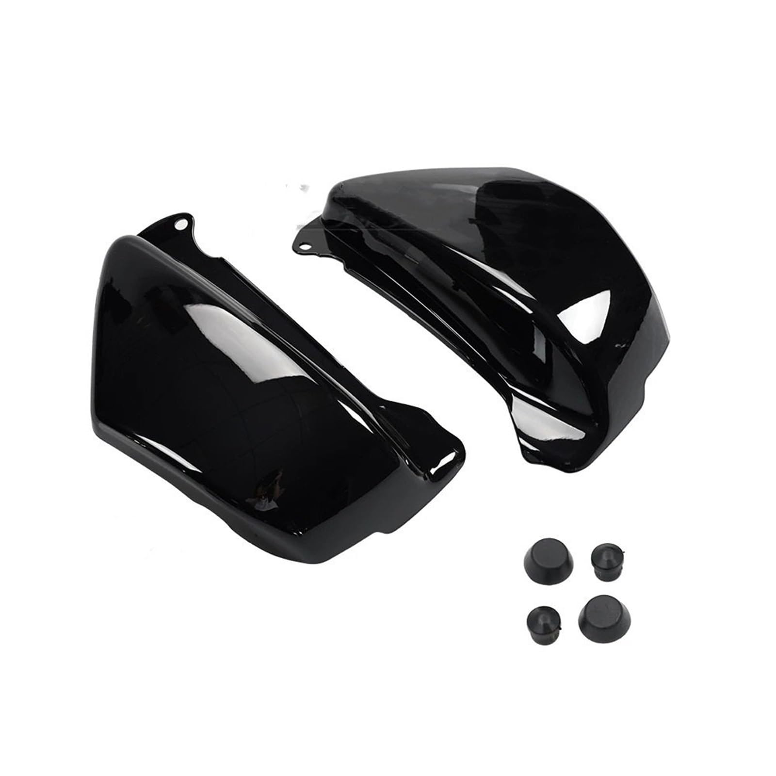 Battery Top Cover Pasuje do motocykla Honda Magna VF750 VF750C 1994-2004 Osłona akumulatora boczna lewa prawa osłona ochronna(Black)