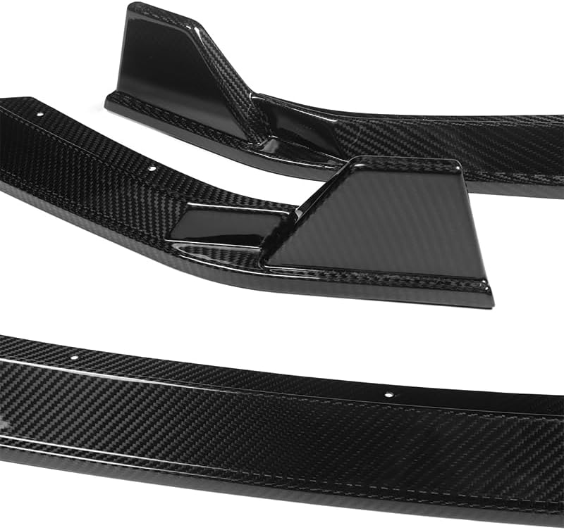 Stay-Tuned Real Carbon Fiber Front Bumper Lip Body Kit Spoiler Splitter, Compatible with 2022-2024 Subaru BRZ, Exterior Accessory, Automotive Replacement Part
