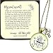 24" Christian Necklace It Is Well With My Soul Vintage Life Of Faith Jewelry For Women Cross Charm Encouragement Gift