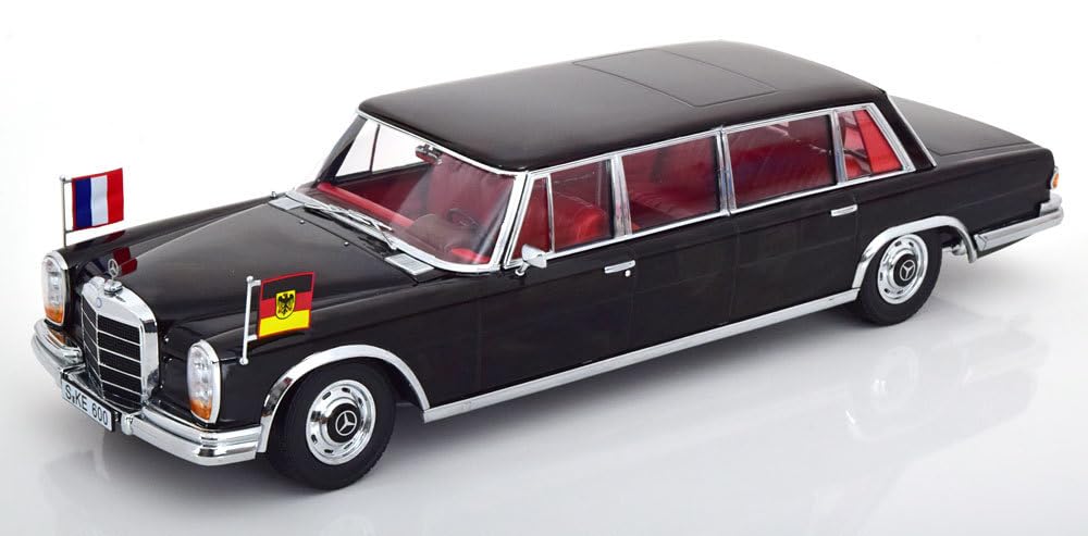 Mercedes-Benz 600 Pullman (W100)ミニカー1:18 Mercedes-Benz 600 SWB W100 1963 black 1:18 KK Scale Unboxing and