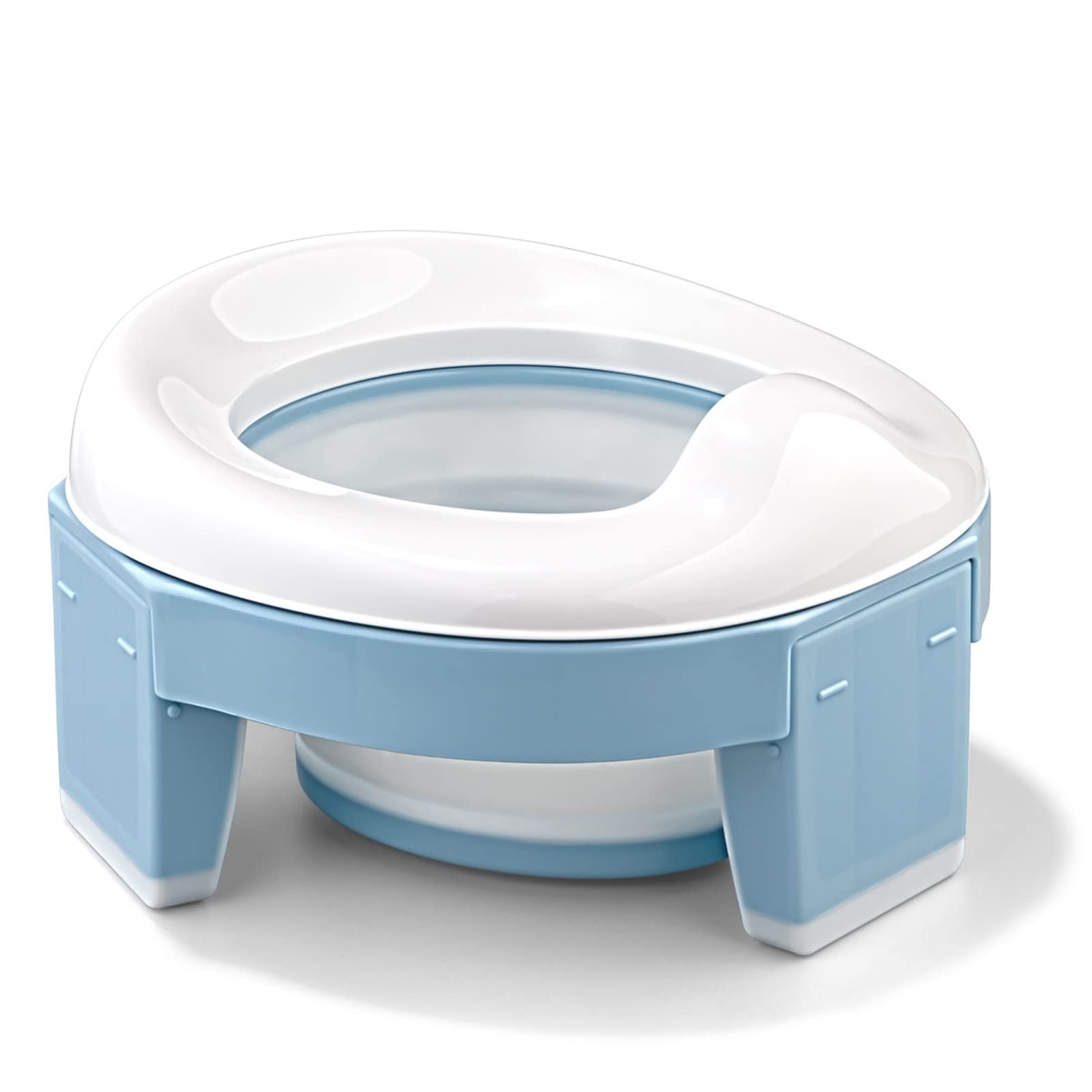 Portable Toilet Training Seat Foldable Children Multifunctional 3 in 1 Travel Toilet Seat for Toddler Travel Seat Potty