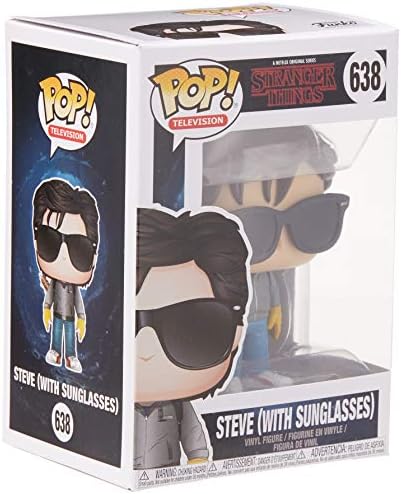 Funko 30877 POP Vinyl: Stranger Things: Steve w/ Sunglasses Funko 30877 POP Vinyl: Stranger Things: Steve w/ Sunglasses | Pop Stranger Things | 3 Funko 30877 POP Vinyl: Stranger Things: Steve w/ Sunglasses | Pop Stranger Things