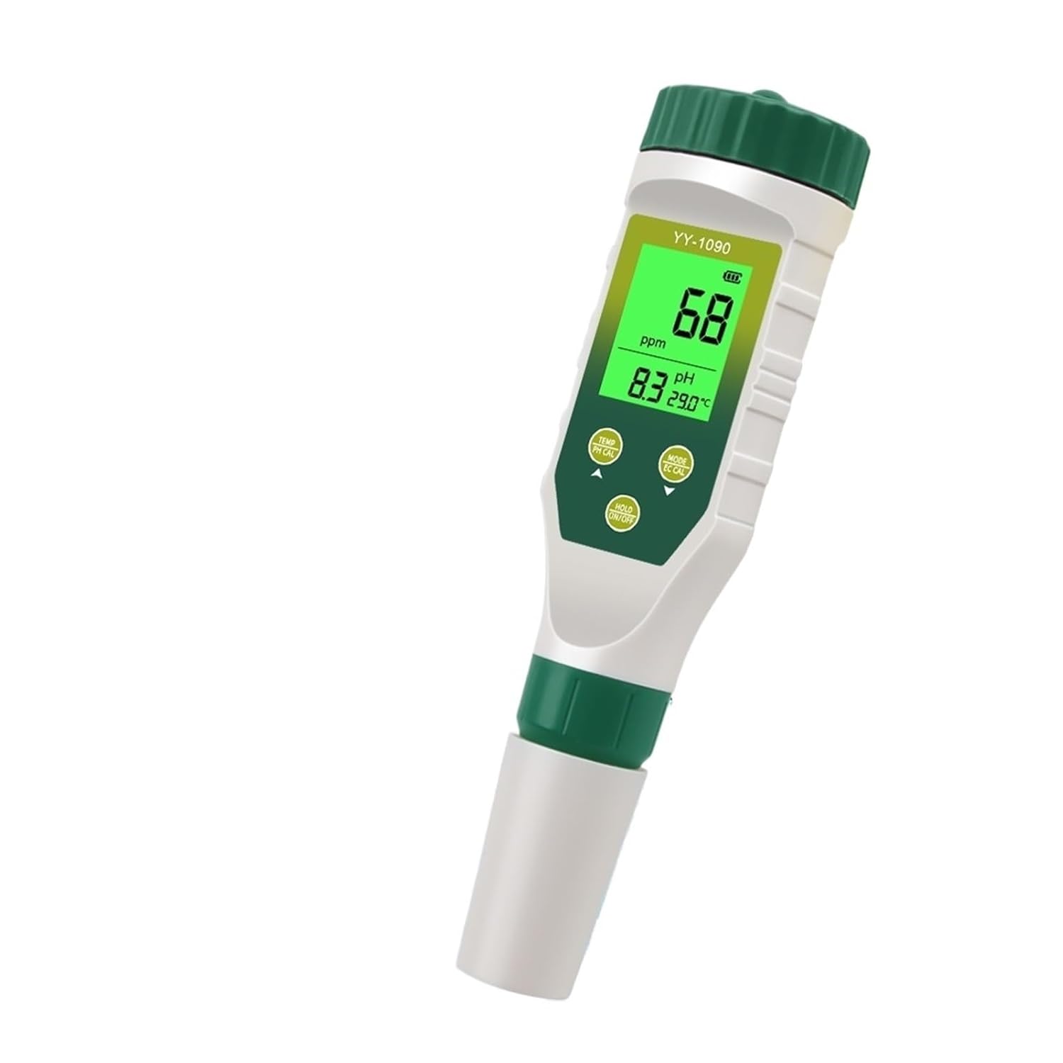 5 in 1 Digital PH TDS EC Salinity Temperature Meter Water Quality Tester for Hydroponics Aquarium Pool Spa Drinking Water