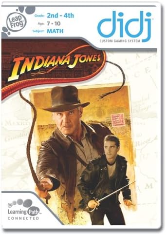 LeapFrog Didj Juego de aprendizaje personalizado Indiana Jones