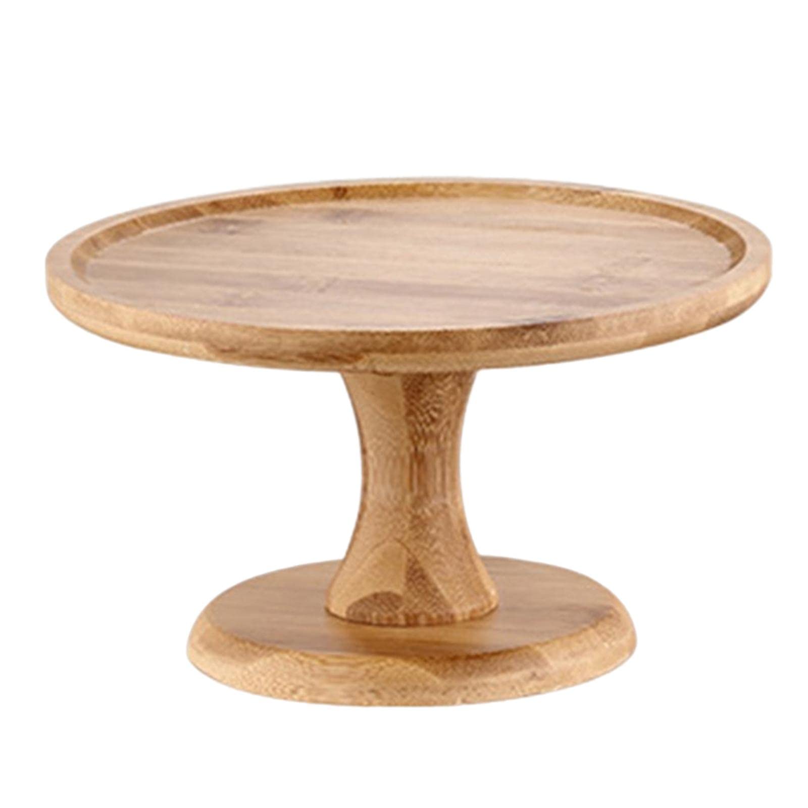 Plateau en Bois et Présentoir à Gâteaux S : L'Élégance Artisanale pour la Maison