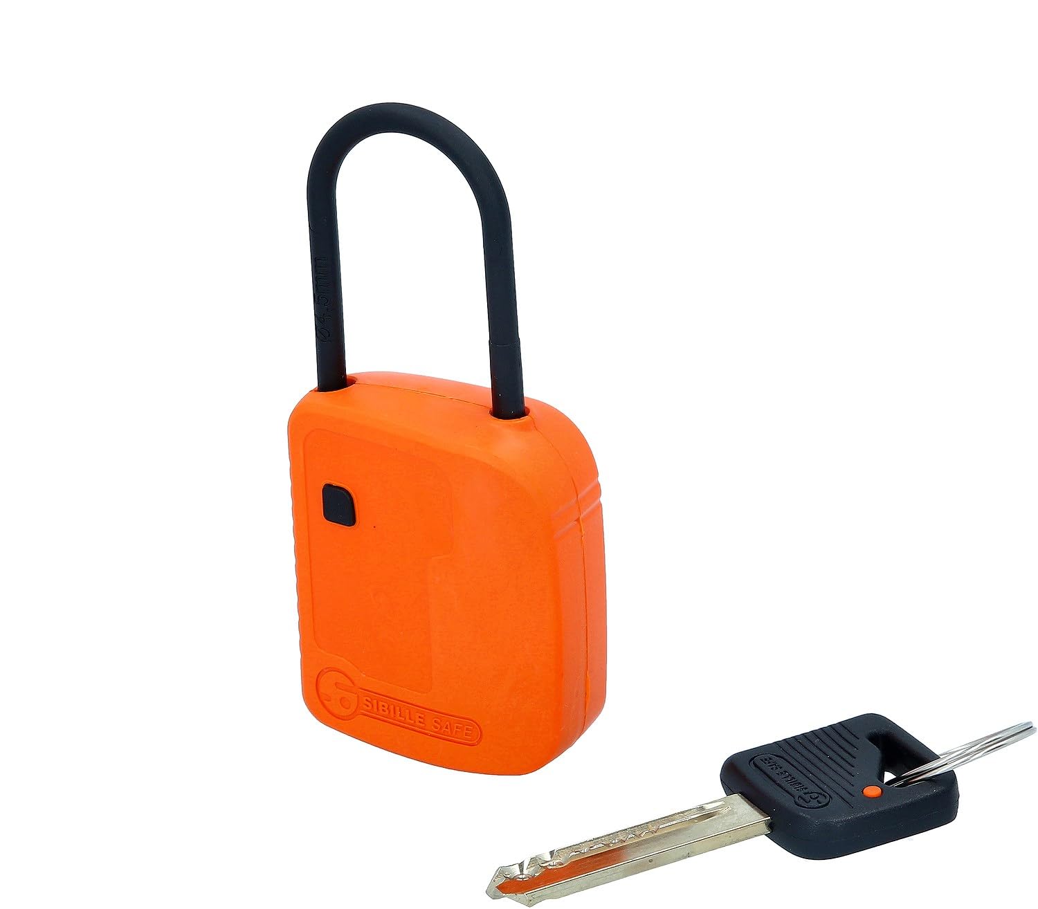 Cadenas de blocage 38 mm KS TOOLS composite orange 117.0220 pour isolation des sources