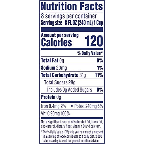 Image of Ocean Spray 100% Juice Cranberry Mango Juice Blend, 64 Fl Oz Bottle (Pack of 3)