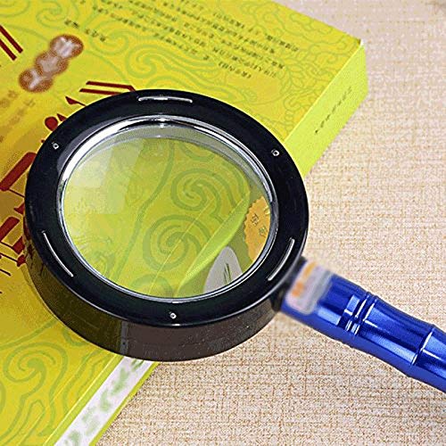 Loupe de lecture portative verre transparent pour décoder les petits caractères Wisdom