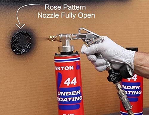 Image of Tekton44 Undercoating for Trucks, Black Sprayable Auto Undercoating (5 Liter Cans + 1 Spray Gun + 1 Spray Wand)