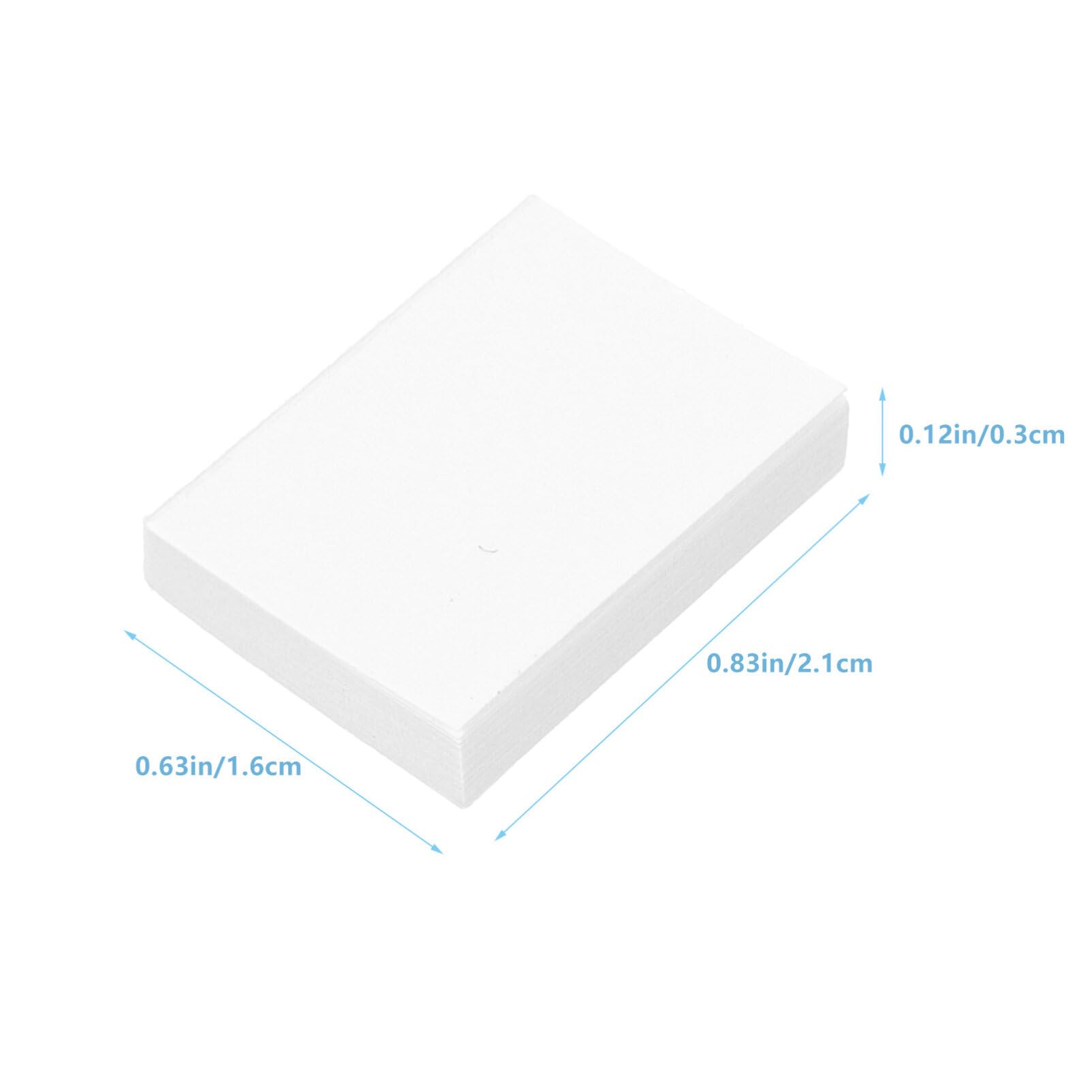 100Pcs Miniature White Blank Books For Dollhouse – 1:12 Scale Tiny Bookshelf Decorations - View #11