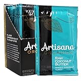 ARTISANA Organic Coconut Butter Squeeze Packs 10 Count, 1.06 OZ