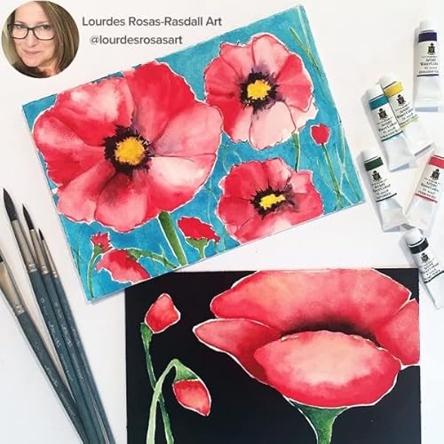 Creative Mark Mimik Synthetic Squirrel Hair Watercolor Brushes - Animal-Friendly, Synthetic Hair Brushes For Painting & Crafts - Set Set Of 8 #TOP5