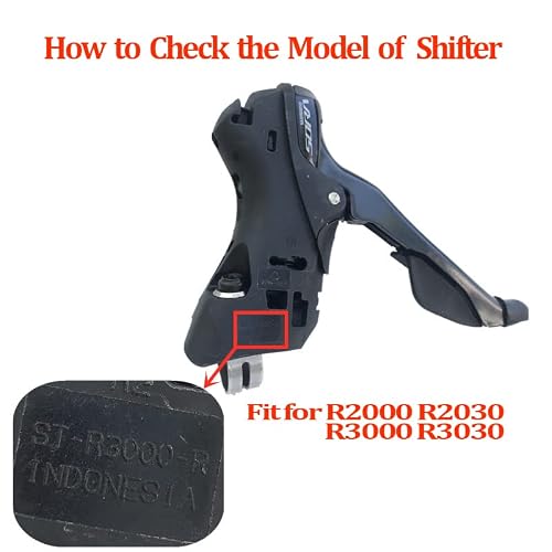 Vundo Bracket Cover For Shimano St-R3030 St-R3000 St-R2030 St-R2000 Road Bike Shifter Lever Hoods (1 Pair) Green #TOP1