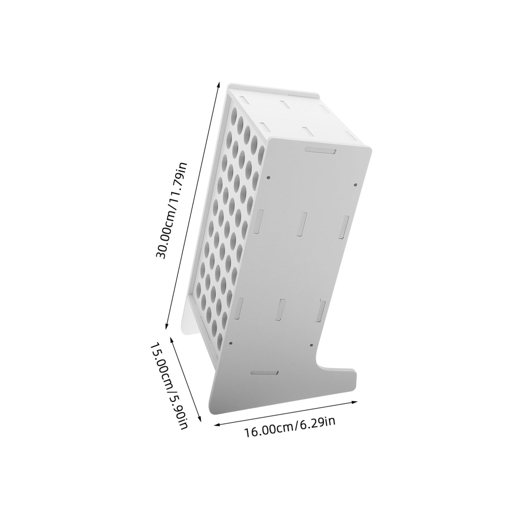 Holibanna Portapenne Inclinato in Plastica Resistente Organizer Salvaspazio per e Matite Supporto Stabile per Scuole Penne Scrivania Multifunzione