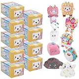 LankyBox Mini Mystery Plush, 9 Pack Bundle, Series 2, Collectible Blind Box Mini Plush, Officially Licensed LankyBox Merch