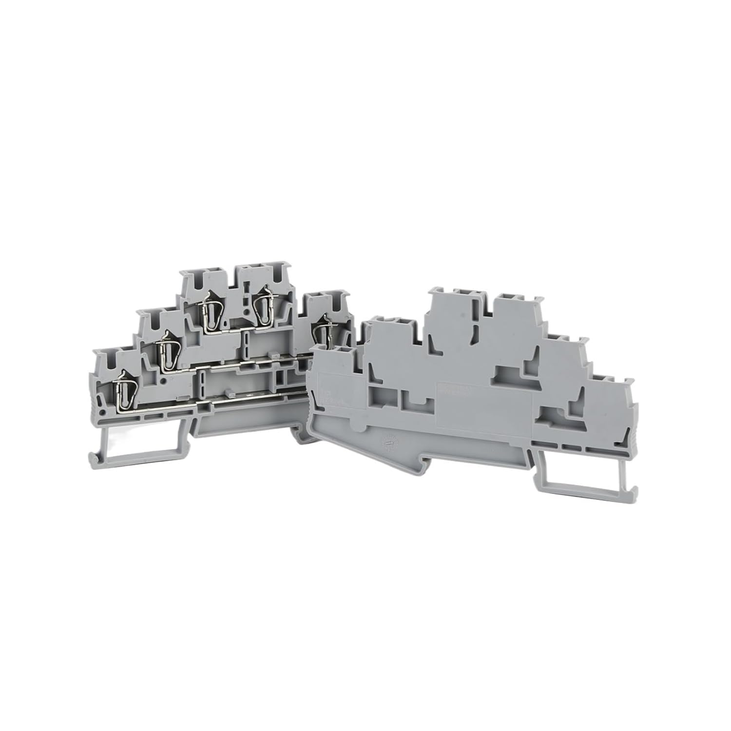 50 ST2.5-3L Spring cage 3-Level Triple-Deck Terminal Blocks ST 2.5 3L DIN Rail Terminal Blocks Pull-Back