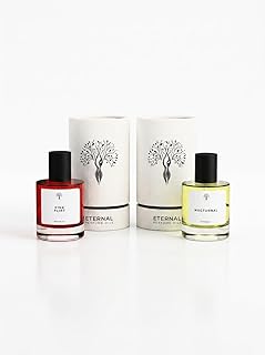 For Him & For Her Alcohol Free Perfume Oil Gift Set Luxury Fragrance Oils for Men & Women, Long Lasting Perfume Duo, Romantic Couples Gift Set Pack of 2 (30ml)