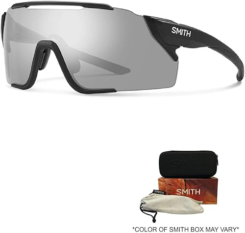 Miniatura 3 de SMITH Attack - Lentes de sol rectangulares para hombre y mujer + paquete con kit de cuidado de gafas iWear de diseñador