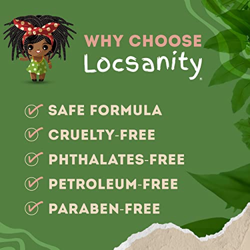 Locsanity Dreadlock Hair Scalp Detox - Deep Clean Dreadlock Powder, Cleansing Conditioner - Natural Hair Cleanser For Build Up - Acv Alternative, Loc Care And Maintenance Products #TOP5