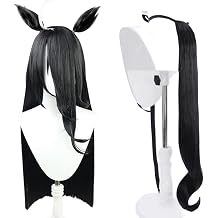 Uma Musume Manhattan Cafe Cosplay Wig Hair Role Play Halloween Christmas Comic Convention Costume Party Wigs + Wig Cap