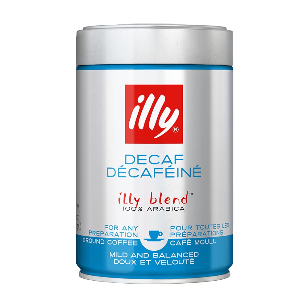 Illy Espresso Decaffeinato 12 x 250g gemahlen