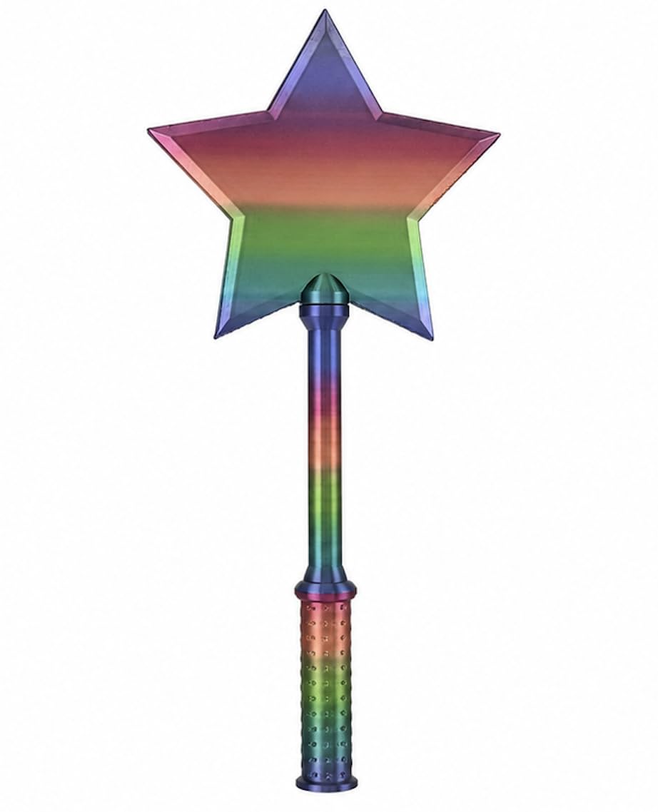 VR3D Multicolor Rainbow Star Wand Tap to Pay Credit Card Holder | NFC Contactless Payment Wand for Credit & Debit Cards | 3D Printed Magic Payment Stick | Secure Card Holder-picture-21
