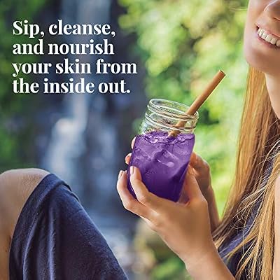 The Republic of Tea Beautifying Botanicals Beauty Blueberry Lavender Herbal Iced Tea Bags (8 count)