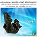 balacoo Aquarium Decoration Tree Hole Resin Driftwood Log Fish Tank Ornament Hiding Cave Play House for Freshwater Fish and Shrimp 6.69X5.11X7.08 Inch