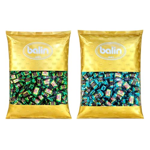 Balin Lord Çikolata Kaplı Fondan Şeker, Ahududu ve Nektarin Aromalı, 2'li Set, 2 kg