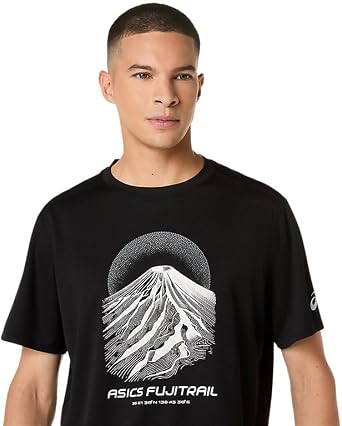 ASICS Men's Fujitrail Logo Short Sleeve TOP Running Apparel