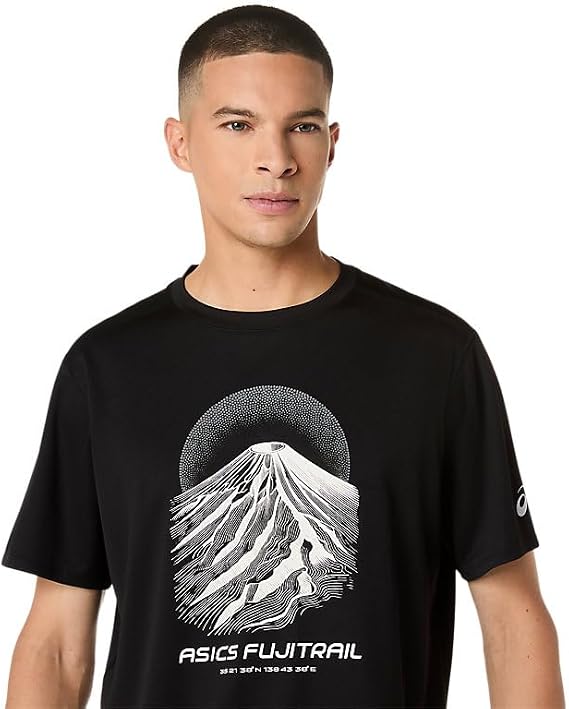 ASICS Men's Fujitrail Logo Short Sleeve TOP Running Apparel