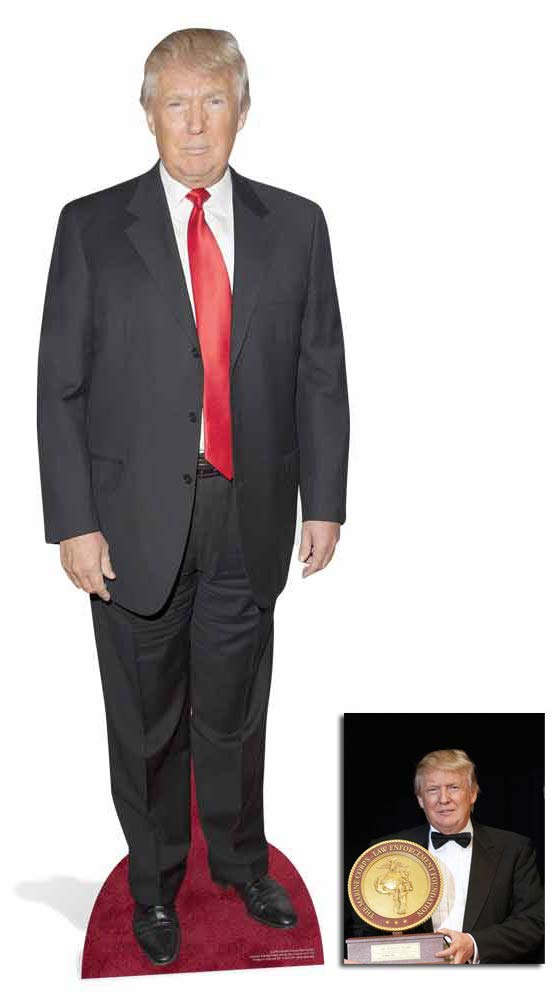 DONALD TRUMP USA Presidential Nominee 2016 LIFESIZE CARDBOARD CUTOUT / STAND UP