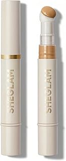 SHEGLAM Complexion Boost Concealer Sponge-Head Applicator Matte Liquid Concealer Long Lasting Brightening Color Corrector Weightless All-Day Long Lasting Hydrating Concealer-Sand
