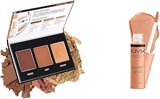 Black Radiance Contour Palette & NYX Butter G...