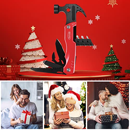 RoverTac Gifts for Men Dad Him, Mens Gifts Dad Gifts Father\'s Day Gifts from Daughter Son, Unique Gift Ideas for Birthday Valentine Anniversary Christmas for Men Dad Grandpa, 12-in-1 Camping Multitool