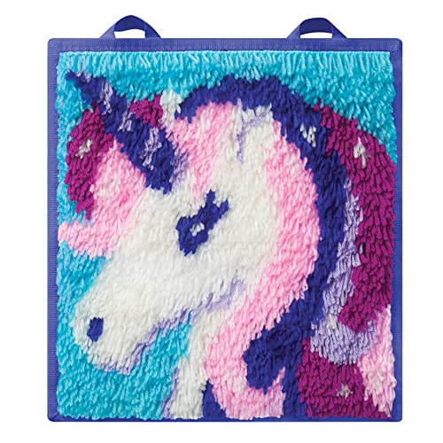 Latchkits — 3D Poodle — Classic Latch Hook Craft Activity Kit — Make A Colorful Mini Rug — For Ages 6+ & – Unicorn Latch Hook Kit – Easy-To-Learn Craft Project – No Sewing Or Cutting – For Ages 6+ #TOP5