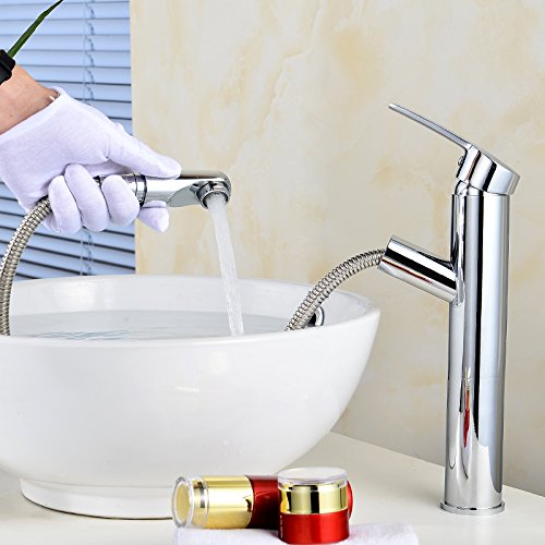 Robinet de lavabo FBSHAD section latérale haute cuivre unique