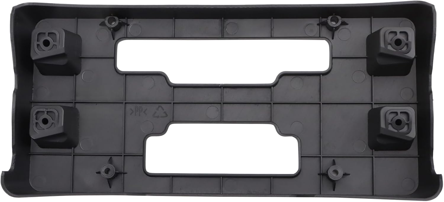 TRQ License Plate Bracket Black Compatible with 2021-2023 Chevrolet Trailblazer GM1068261