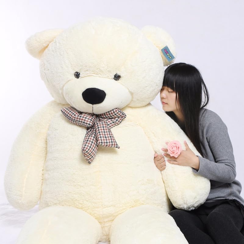 Image of ToYBULK Giant Teddy Bear, Cute Soft Toy for Girls, 6 Feet