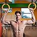 Nayoya Gymnastic Rings for Full Body Strength and Muscular Bodyweight Training