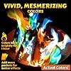 HGD (6 Pack) Magic Campfire Fire Color Changing Packets for Fire Pit, Indoor/Outdoor Fireplace, Bonfire - Rainbow Magical Flame, Camping Accessory, Compatible with Wood #1