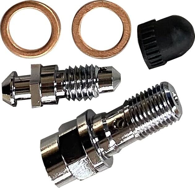 ATV&UTV Replace Parts & Accessories for Drag Specialties Bleeder for Caliper Banjo Bolt Kit for Harley Davidson Road Glide Mod-BBM45-FV20528