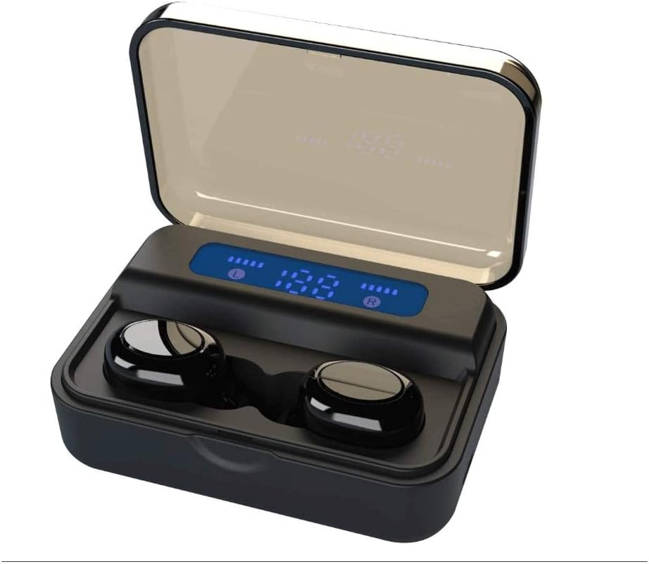 Earbuds, Earbud Headphones in-Ear Headphones with Charging Box, Car Headset for Car Running, Built-in Microphone