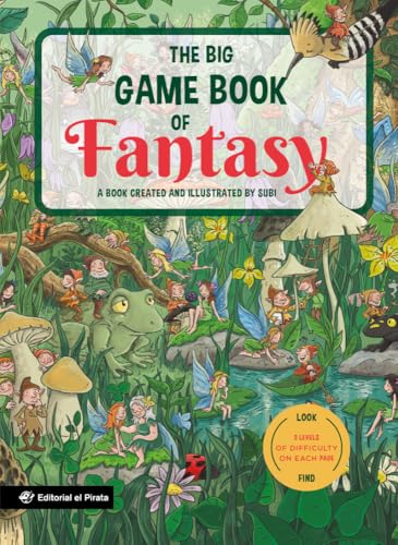 The Big Game Book of Fantasy   Libros para niños en inglés: Un cuento en INGLÉS con 3 niveles de juego, de 3 a 8 años. ¡Busca y encuentra seres fantásticos y mitológicos!: 7