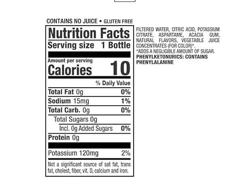 Snapple Zero Sugar Kiwi Strawberry All Natural Drink Gluten Free 16 Fl Oz 100% Recycled Plastic Bottle 24 Pack #TOP5