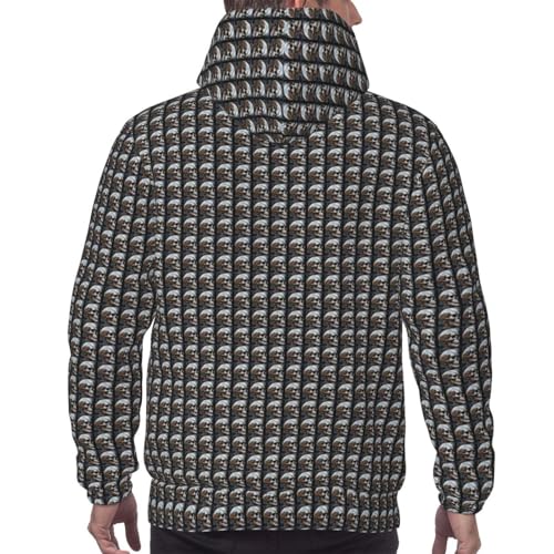 Sweat à capuche squelette homme pull confortable pour superposition - 4